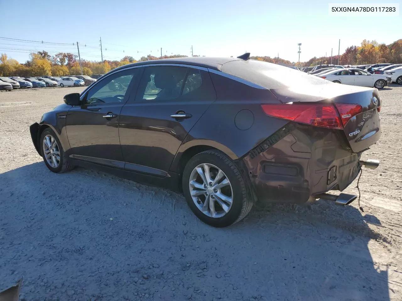 2013 Kia Optima Ex VIN: 5XXGN4A78DG117283 Lot: 76857454