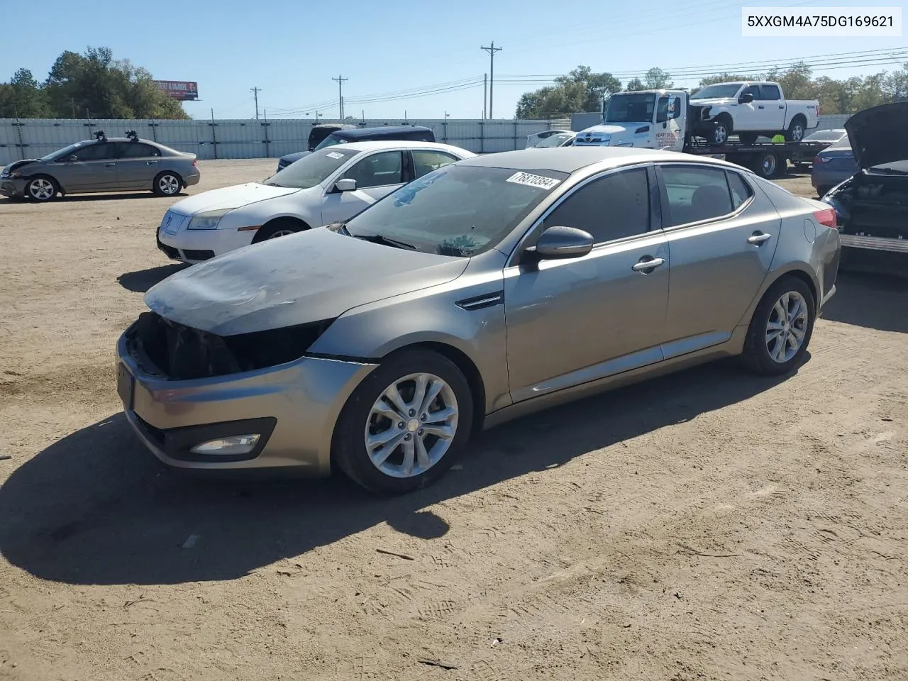 2013 Kia Optima Lx VIN: 5XXGM4A75DG169621 Lot: 76870384