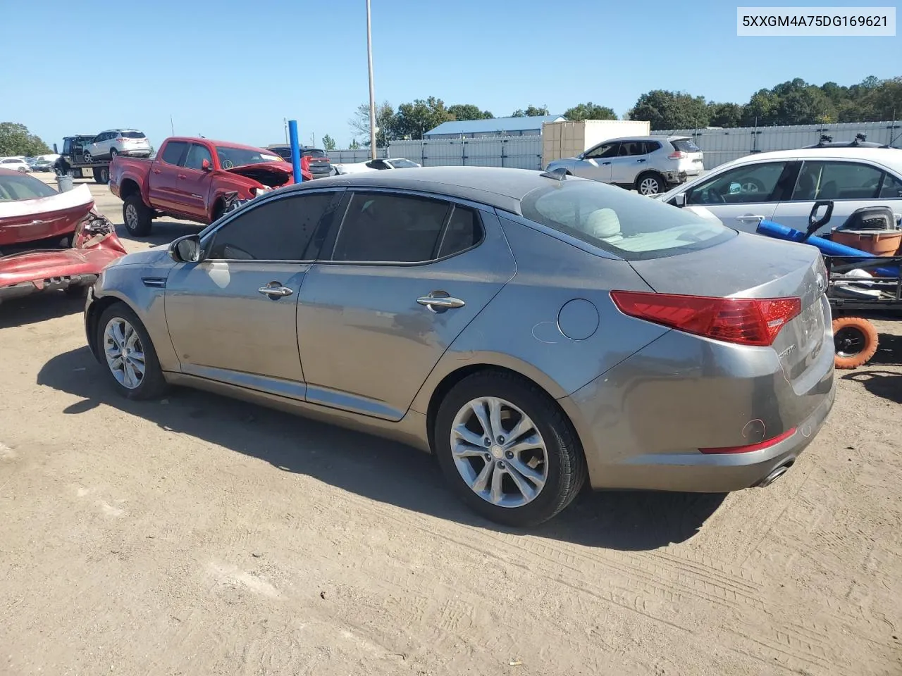 2013 Kia Optima Lx VIN: 5XXGM4A75DG169621 Lot: 76870384