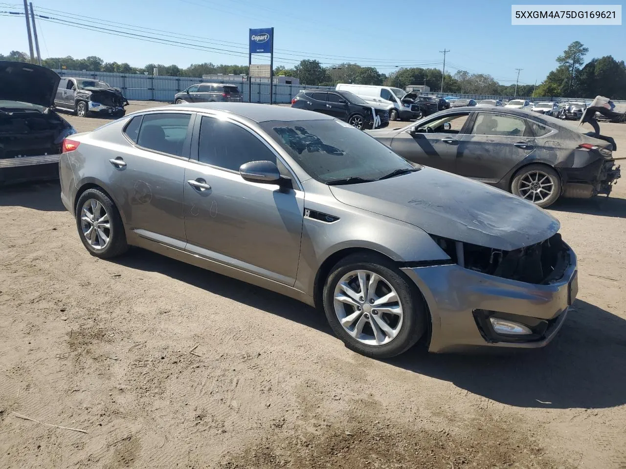 2013 Kia Optima Lx VIN: 5XXGM4A75DG169621 Lot: 76870384