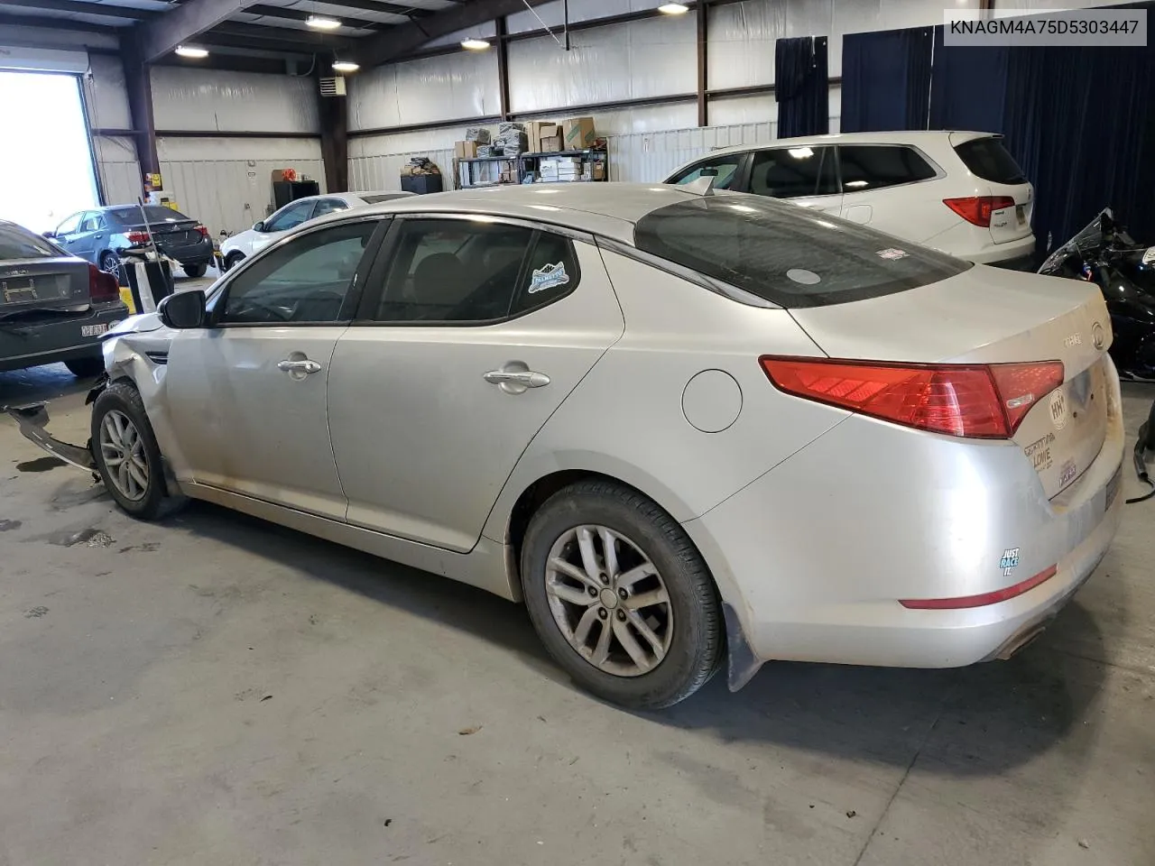 2013 Kia Optima Lx VIN: KNAGM4A75D5303447 Lot: 76880284