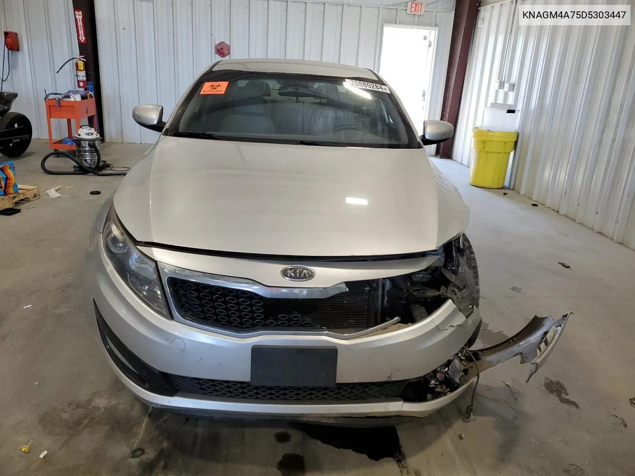 2013 Kia Optima Lx VIN: KNAGM4A75D5303447 Lot: 76880284