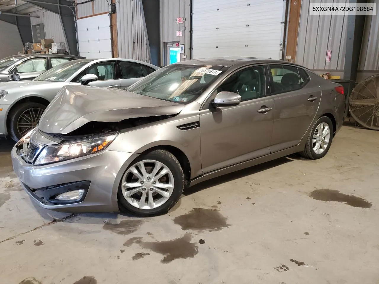 2013 Kia Optima Ex VIN: 5XXGN4A72DG198684 Lot: 76892614