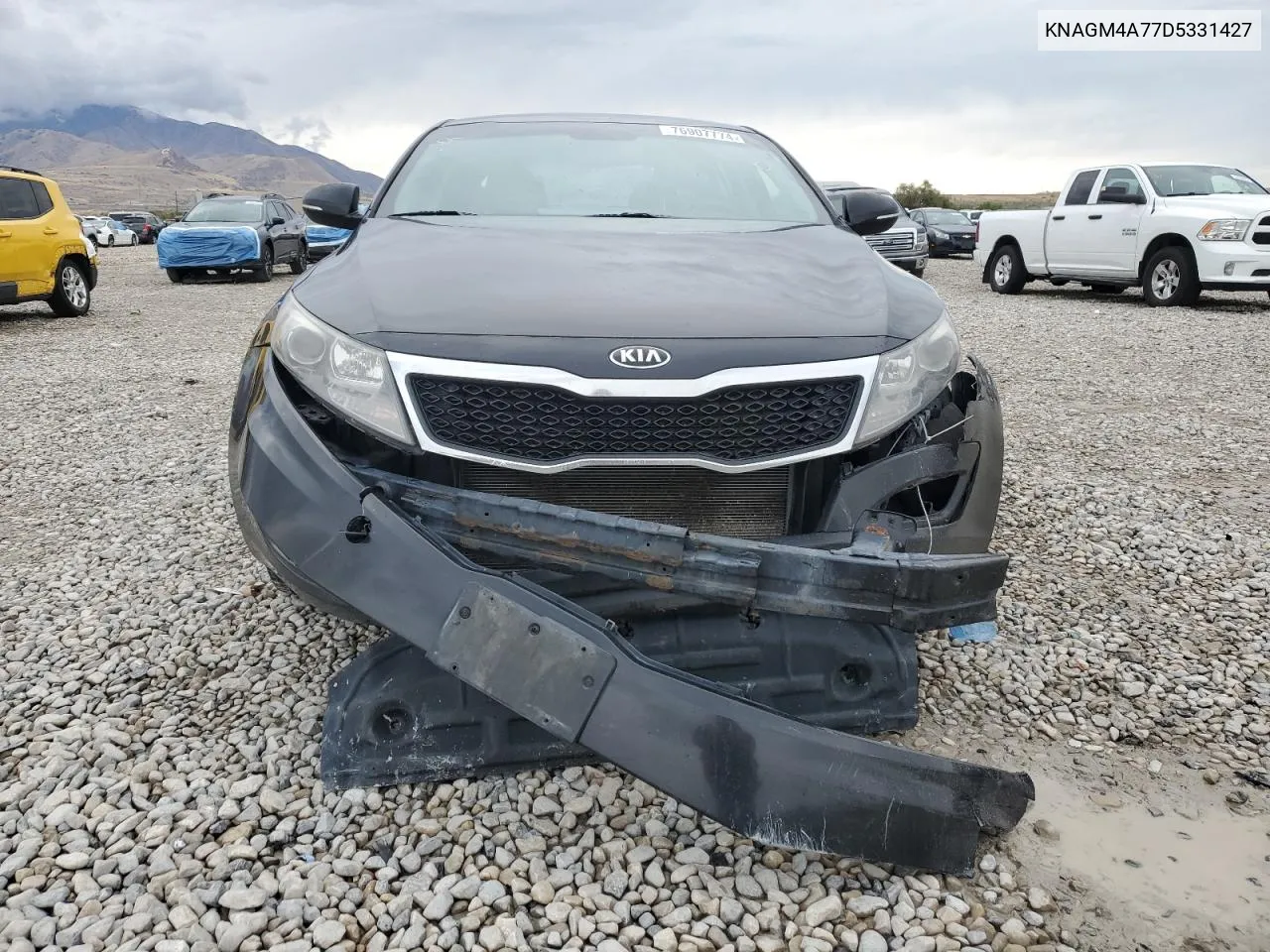 2013 Kia Optima Lx VIN: KNAGM4A77D5331427 Lot: 76907774