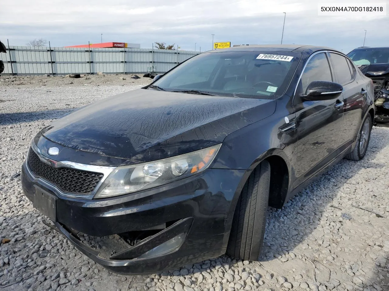 2013 Kia Optima Ex VIN: 5XXGN4A70DG182418 Lot: 76957244