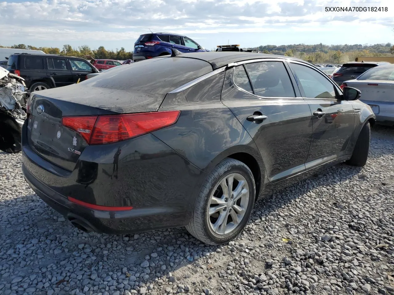 2013 Kia Optima Ex VIN: 5XXGN4A70DG182418 Lot: 76957244