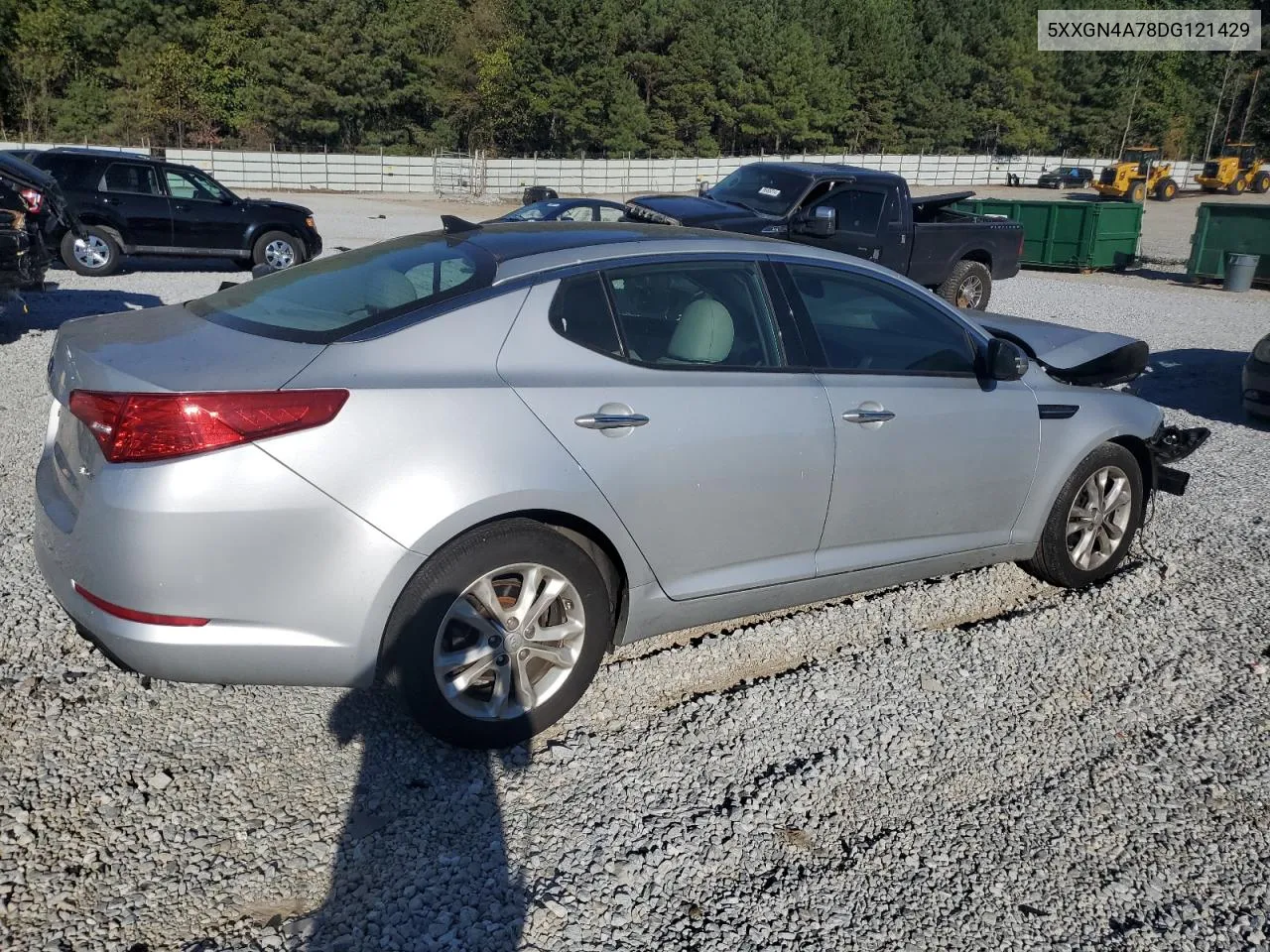 2013 Kia Optima Ex VIN: 5XXGN4A78DG121429 Lot: 76995494