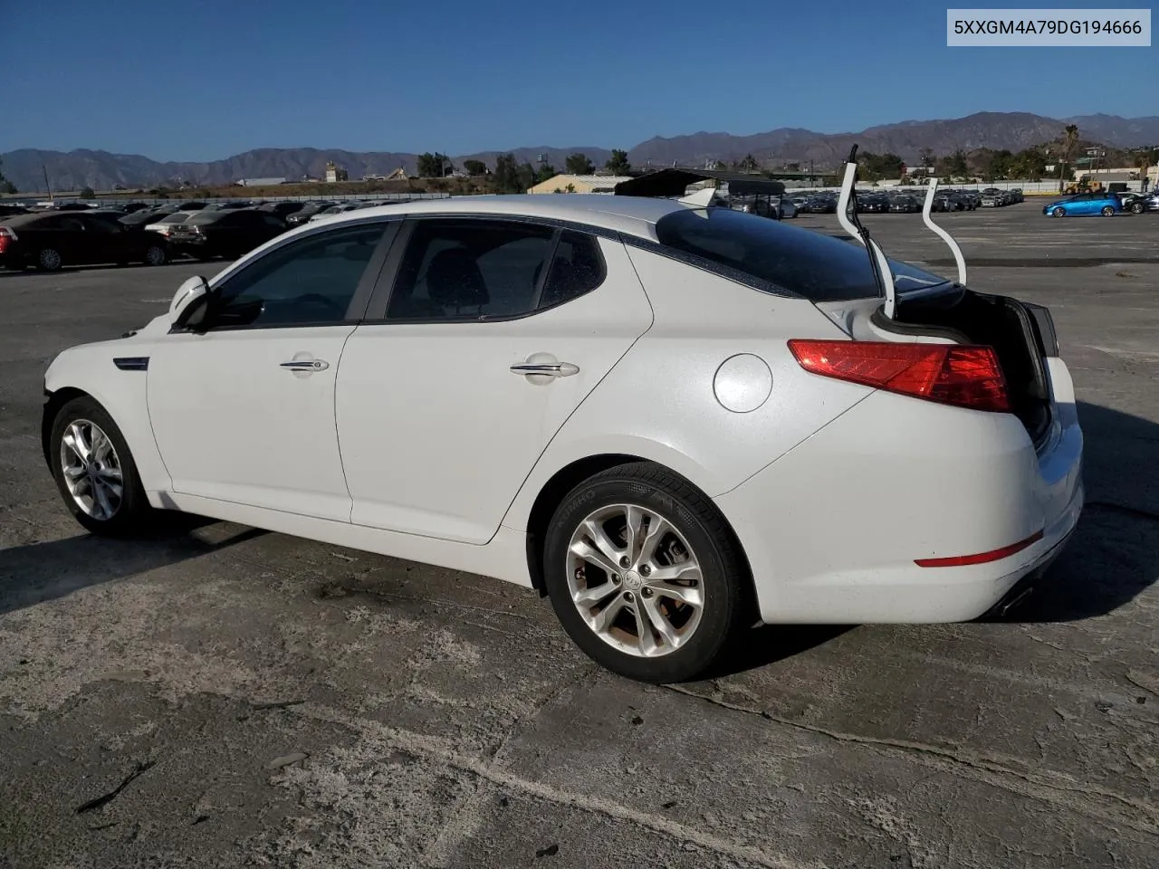 2013 Kia Optima Lx VIN: 5XXGM4A79DG194666 Lot: 77032414