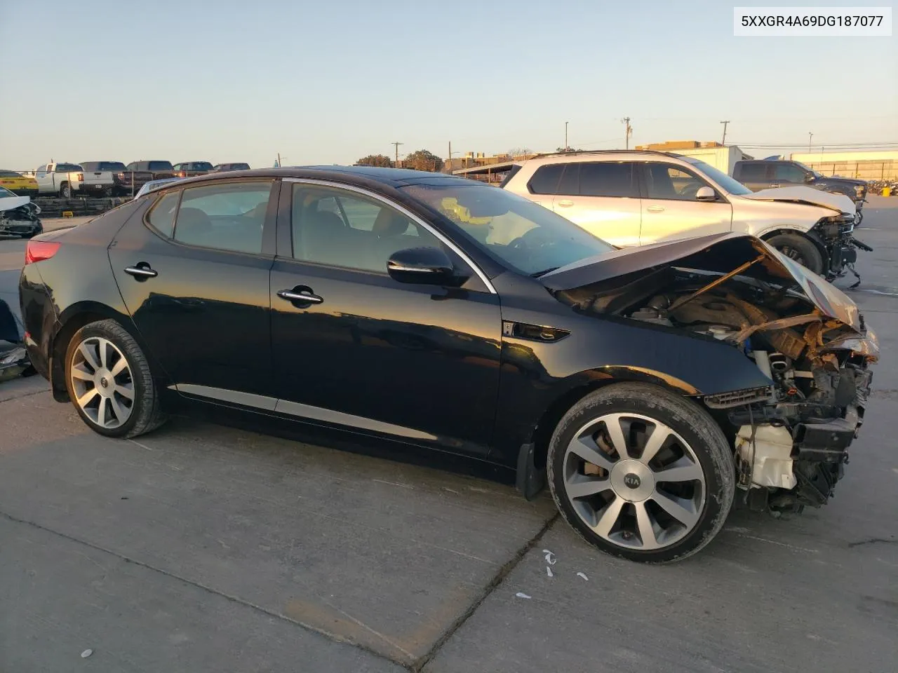 2013 Kia Optima Sx VIN: 5XXGR4A69DG187077 Lot: 77106714