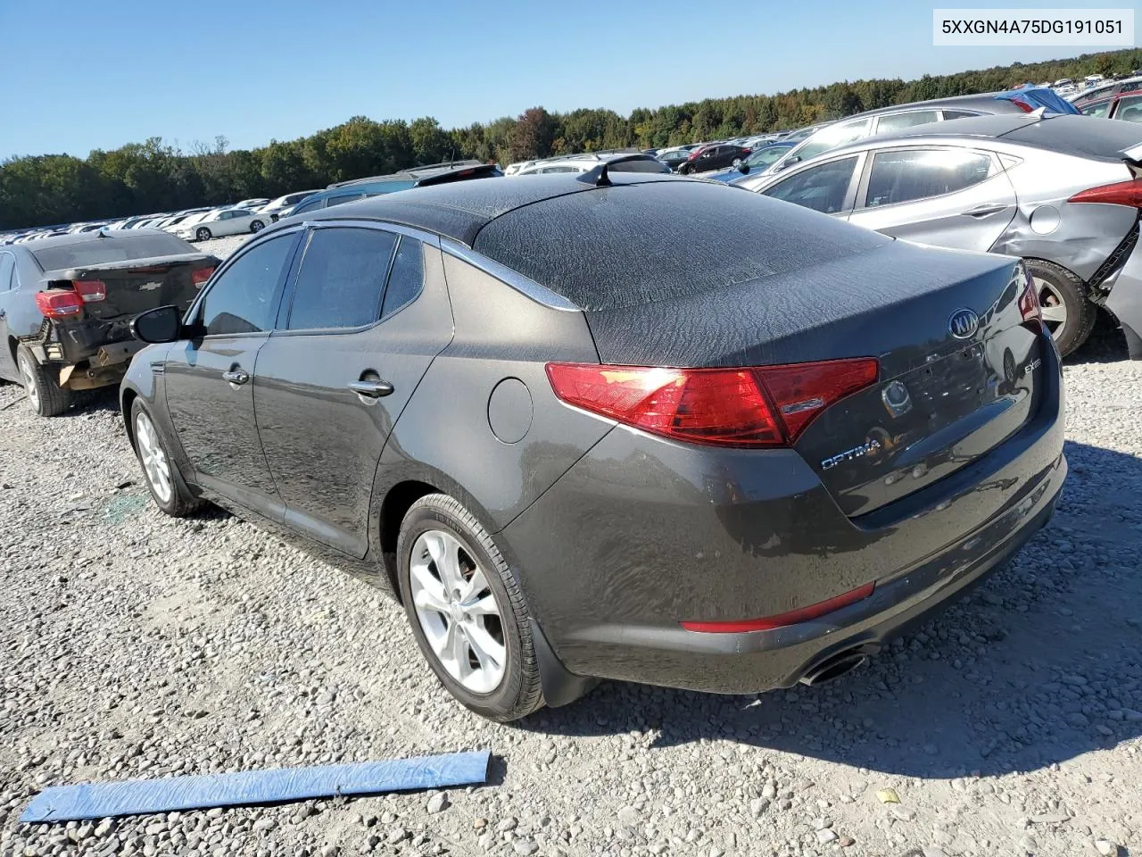 2013 Kia Optima Ex VIN: 5XXGN4A75DG191051 Lot: 77110724