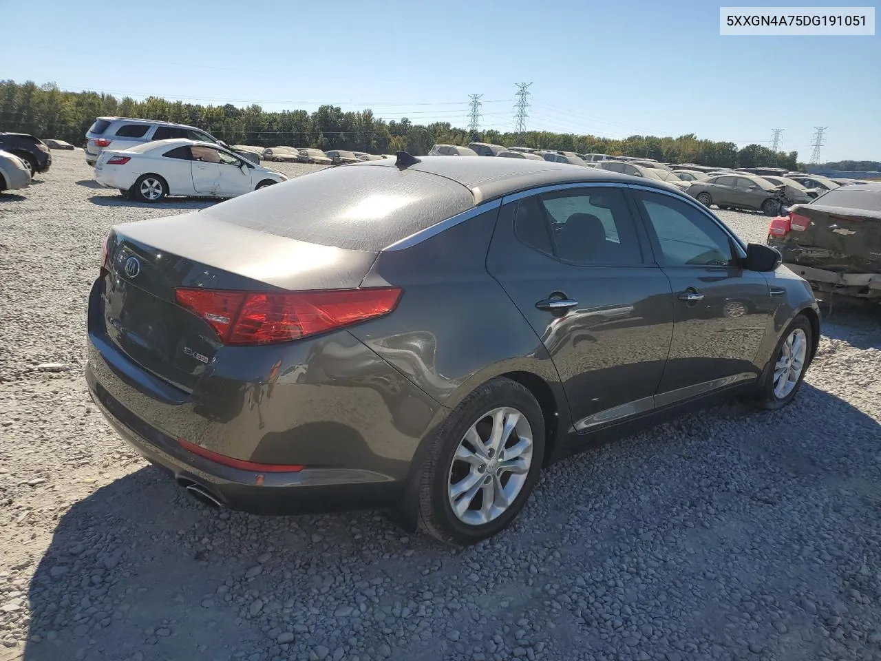 2013 Kia Optima Ex VIN: 5XXGN4A75DG191051 Lot: 77110724