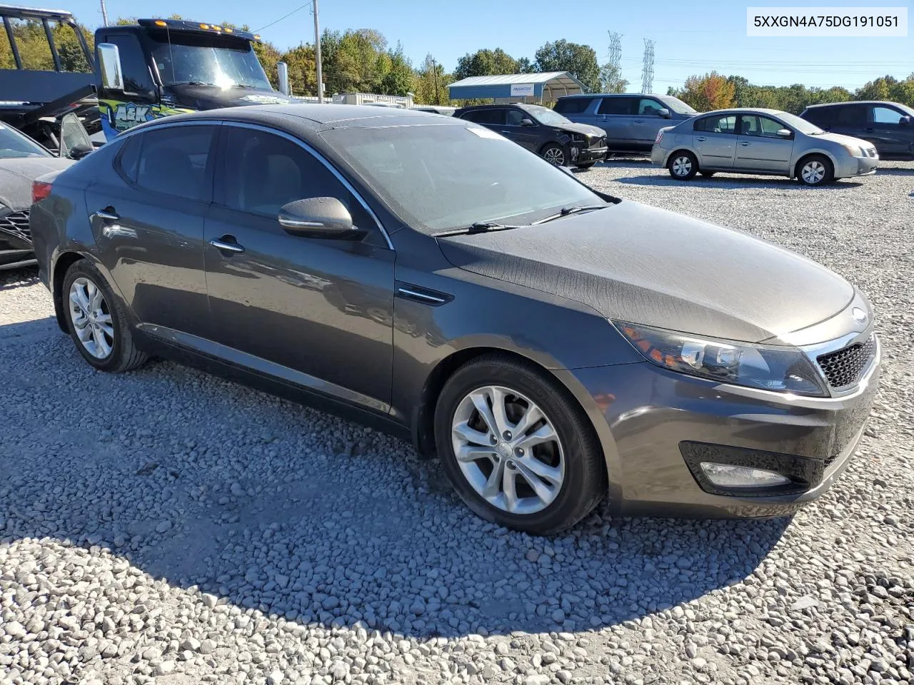 2013 Kia Optima Ex VIN: 5XXGN4A75DG191051 Lot: 77110724