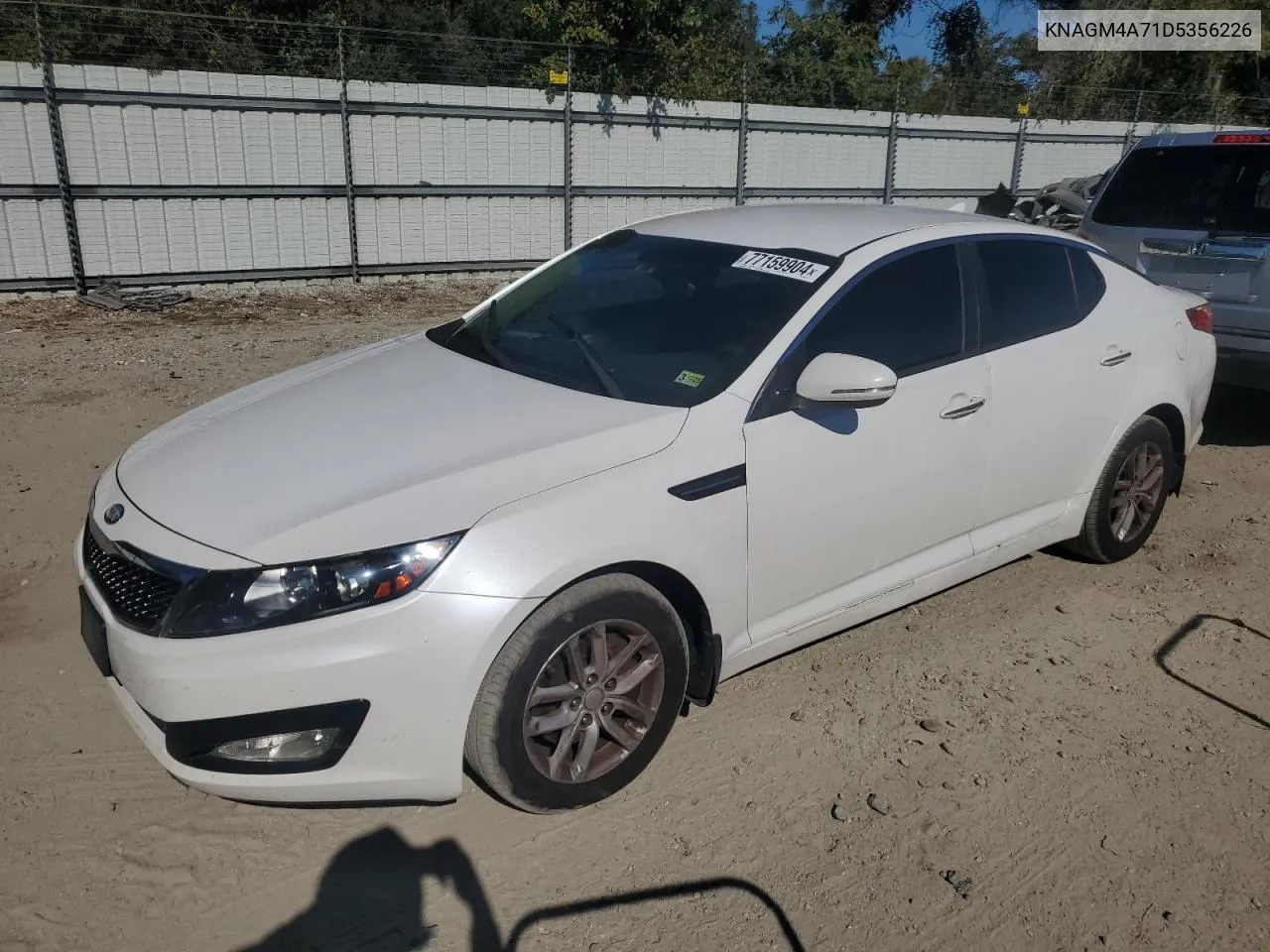 2013 Kia Optima Lx VIN: KNAGM4A71D5356226 Lot: 77159904