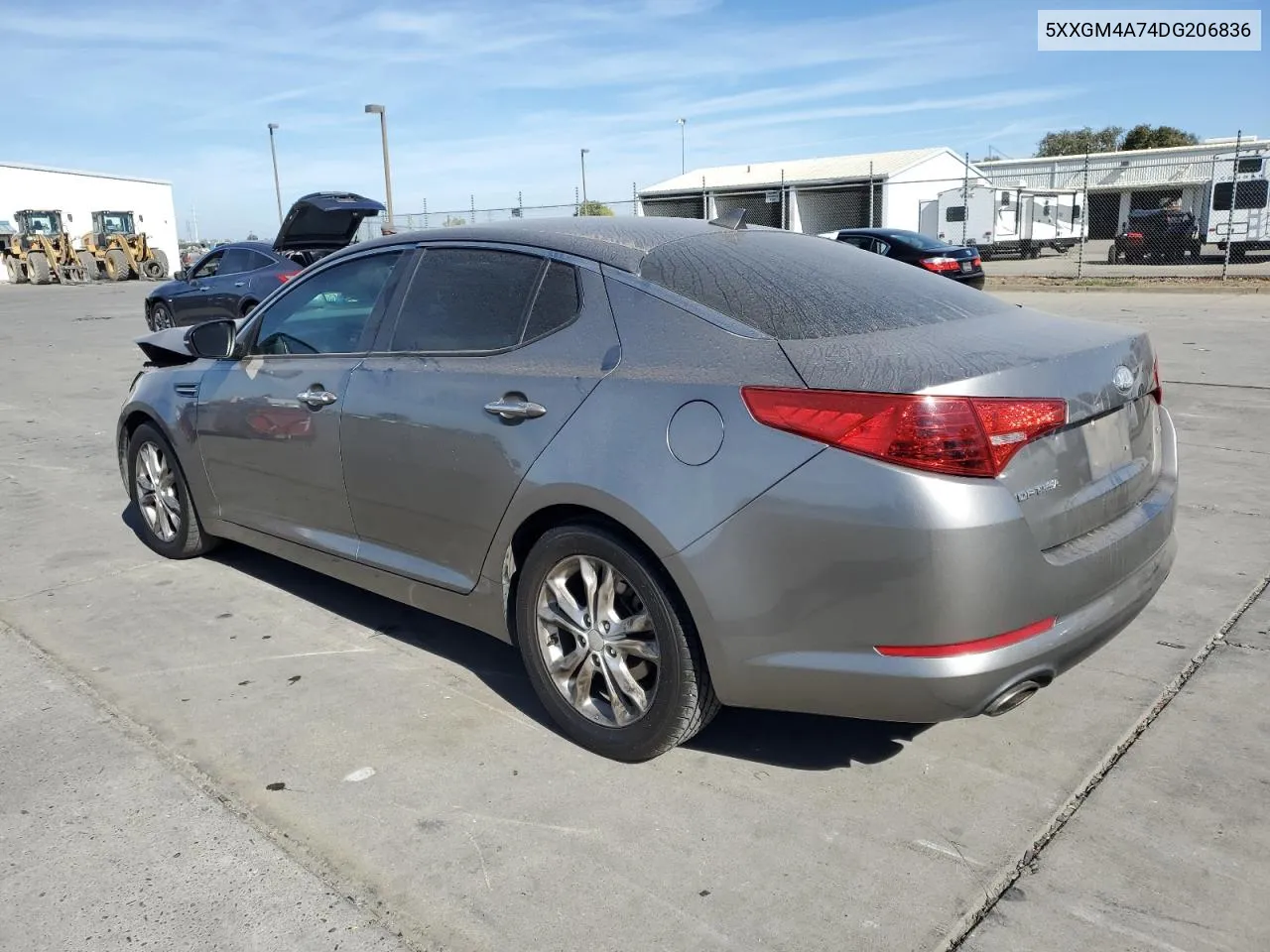 2013 Kia Optima Lx VIN: 5XXGM4A74DG206836 Lot: 77198014