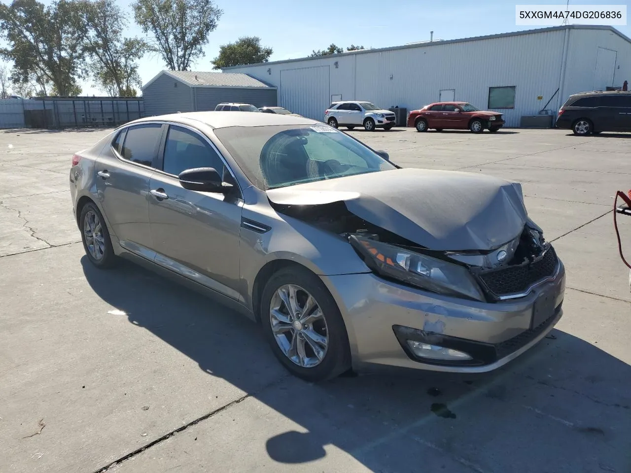 2013 Kia Optima Lx VIN: 5XXGM4A74DG206836 Lot: 77198014