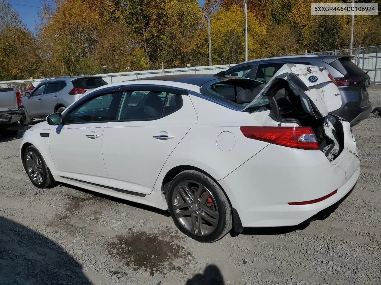 2013 Kia Optima Sx VIN: 5XXGR4A64DG106924 Lot: 77210514