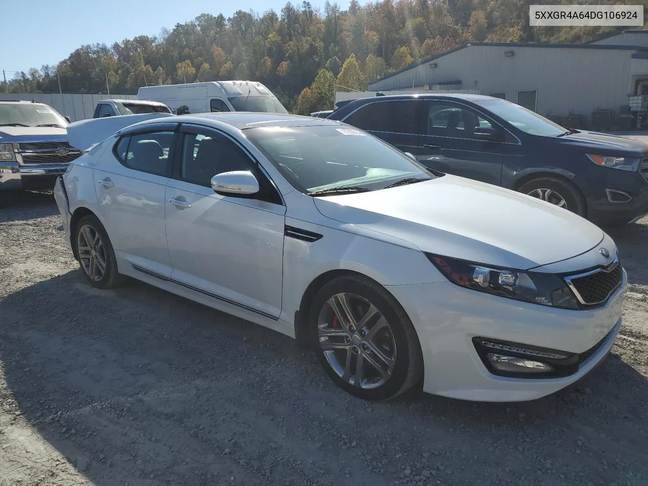 2013 Kia Optima Sx VIN: 5XXGR4A64DG106924 Lot: 77210514