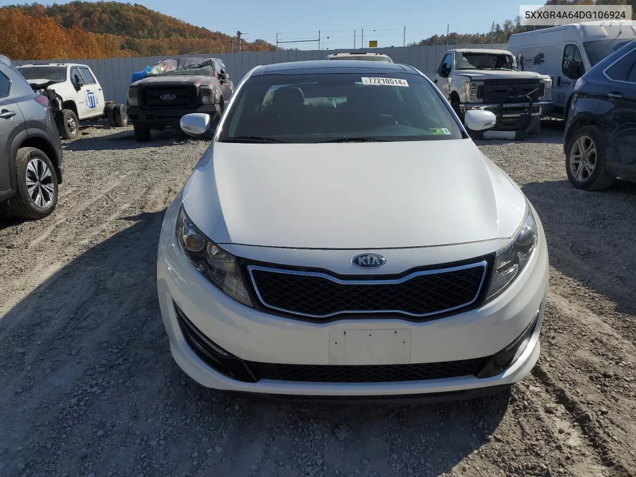 2013 Kia Optima Sx VIN: 5XXGR4A64DG106924 Lot: 77210514