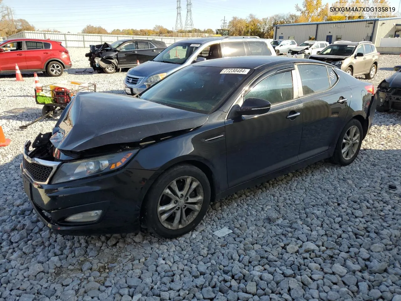 2013 Kia Optima Lx VIN: 5XXGM4A7XDG135819 Lot: 77230484