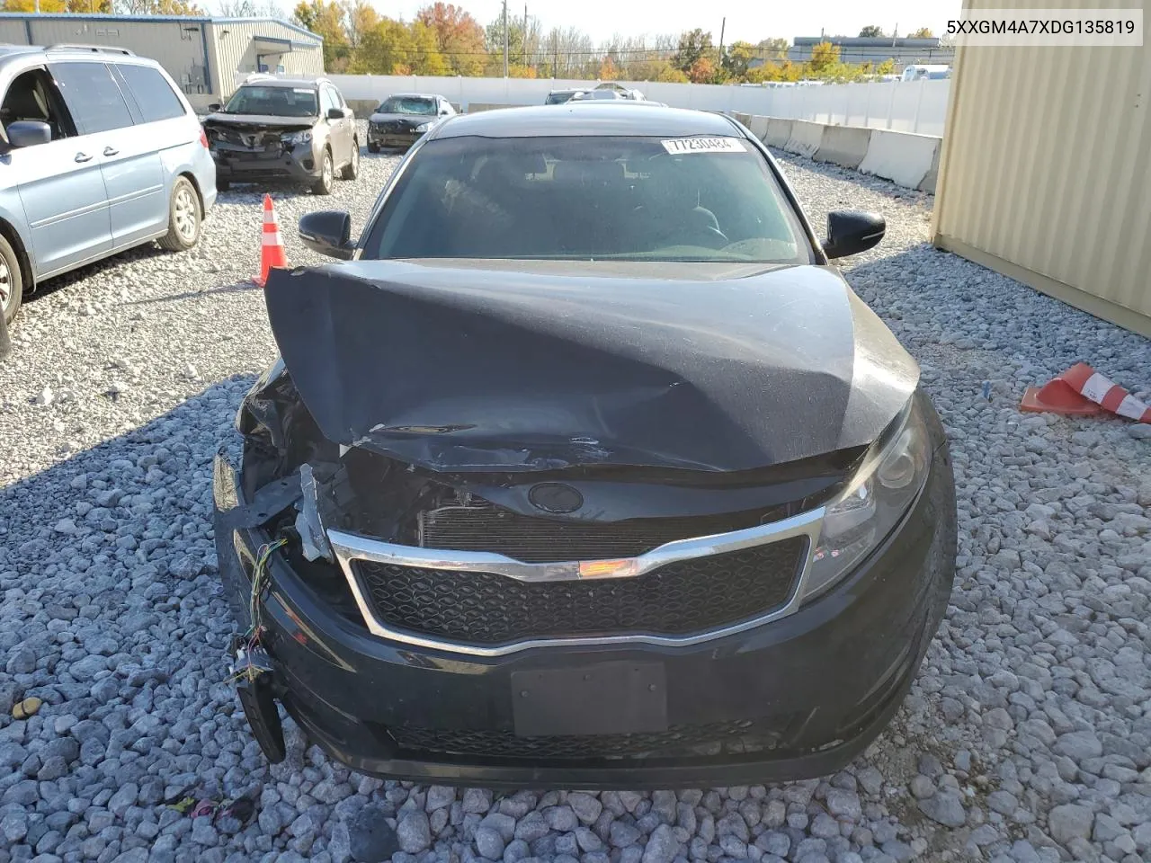 2013 Kia Optima Lx VIN: 5XXGM4A7XDG135819 Lot: 77230484