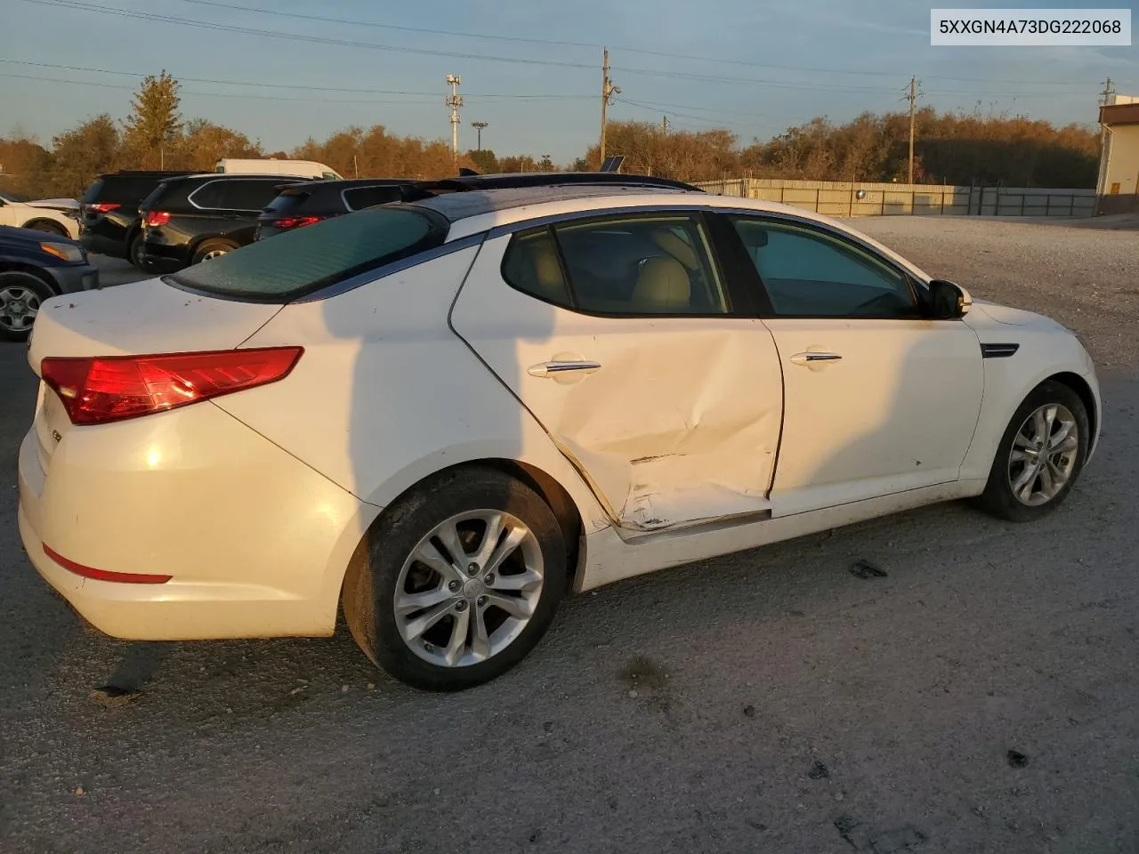 2013 Kia Optima Ex VIN: 5XXGN4A73DG222068 Lot: 77335434