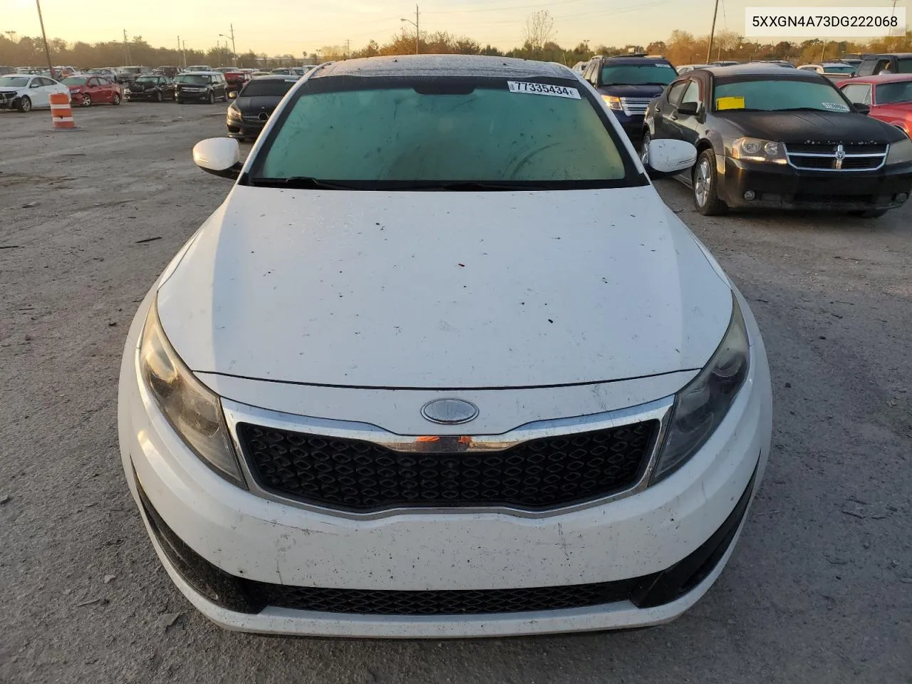 2013 Kia Optima Ex VIN: 5XXGN4A73DG222068 Lot: 77335434