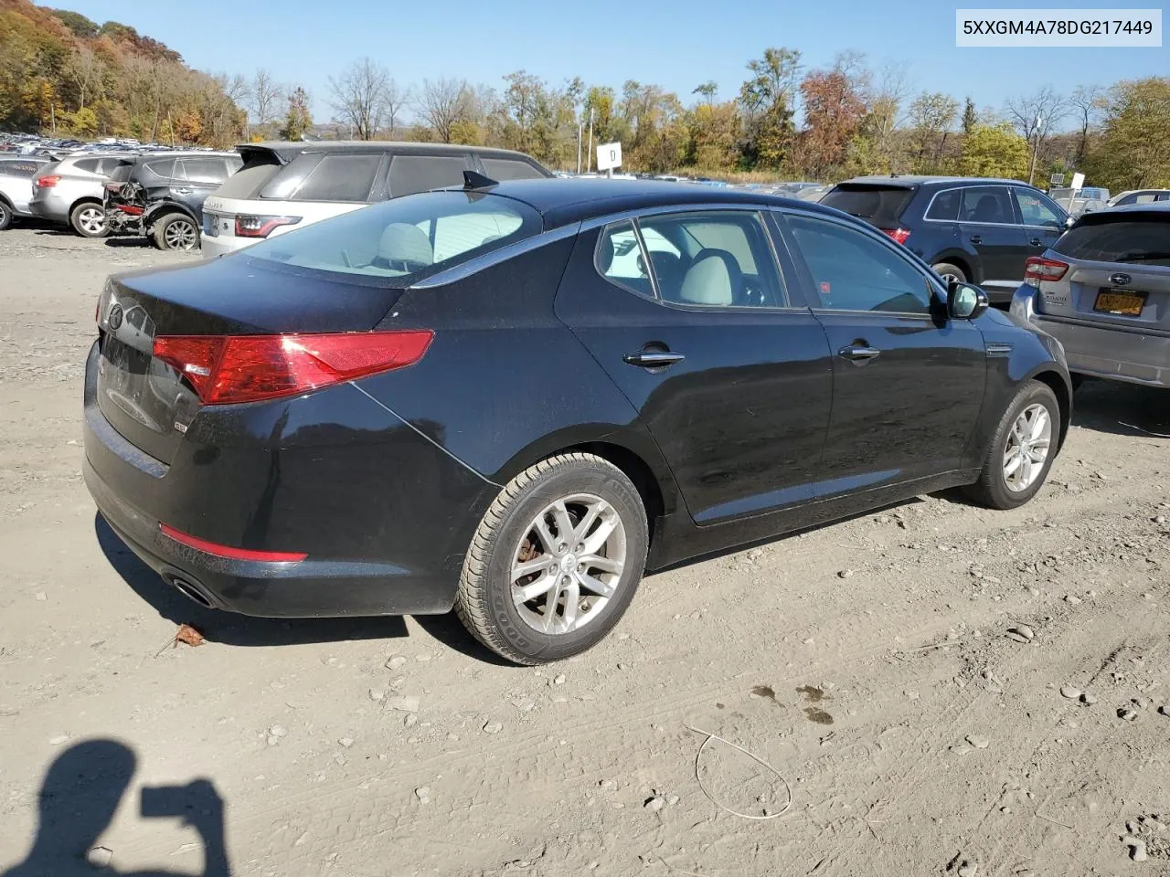 2013 Kia Optima Lx VIN: 5XXGM4A78DG217449 Lot: 77377354