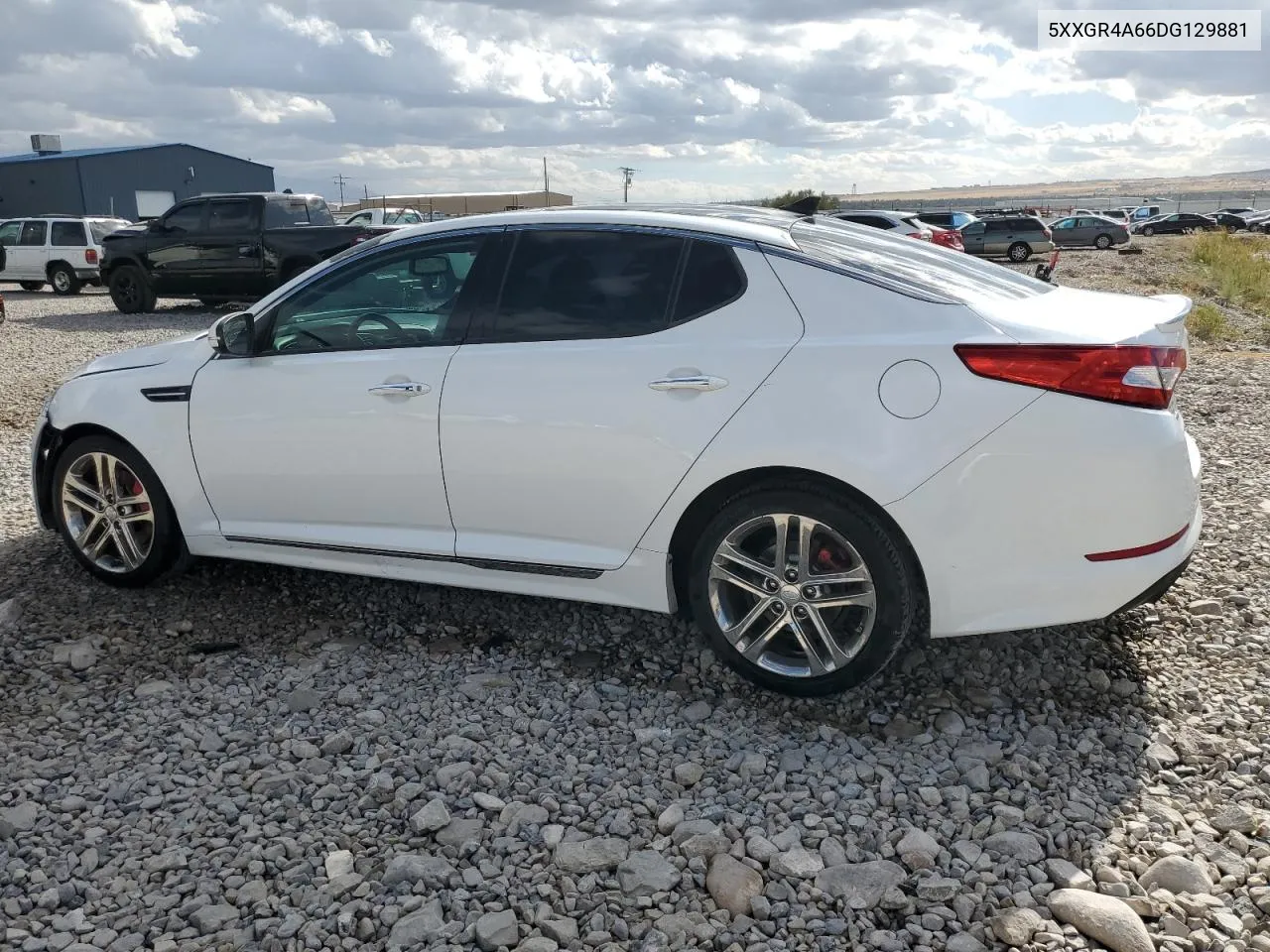 2013 Kia Optima Sx VIN: 5XXGR4A66DG129881 Lot: 77435464