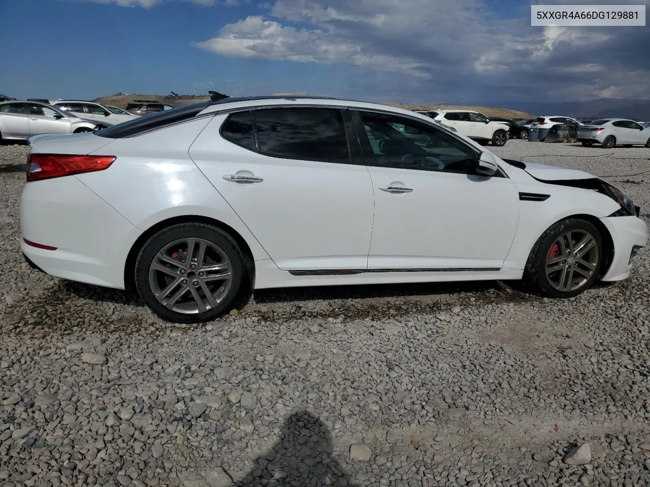 2013 Kia Optima Sx VIN: 5XXGR4A66DG129881 Lot: 77435464