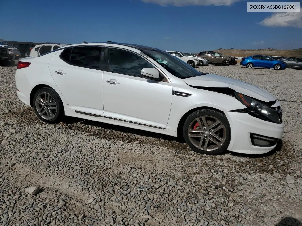 2013 Kia Optima Sx VIN: 5XXGR4A66DG129881 Lot: 77435464