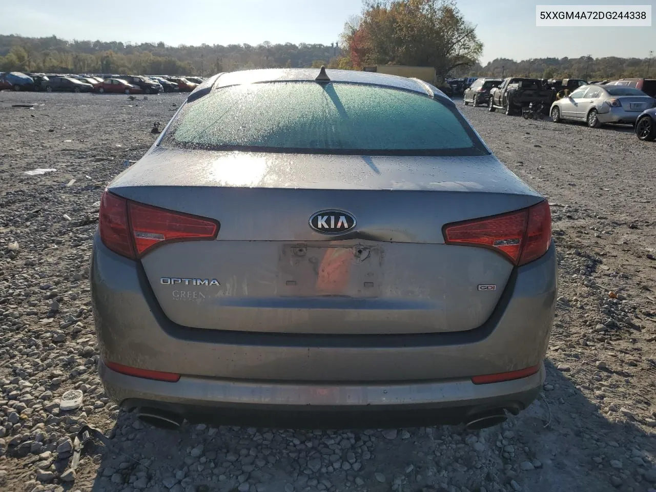 2013 Kia Optima Lx VIN: 5XXGM4A72DG244338 Lot: 77532924