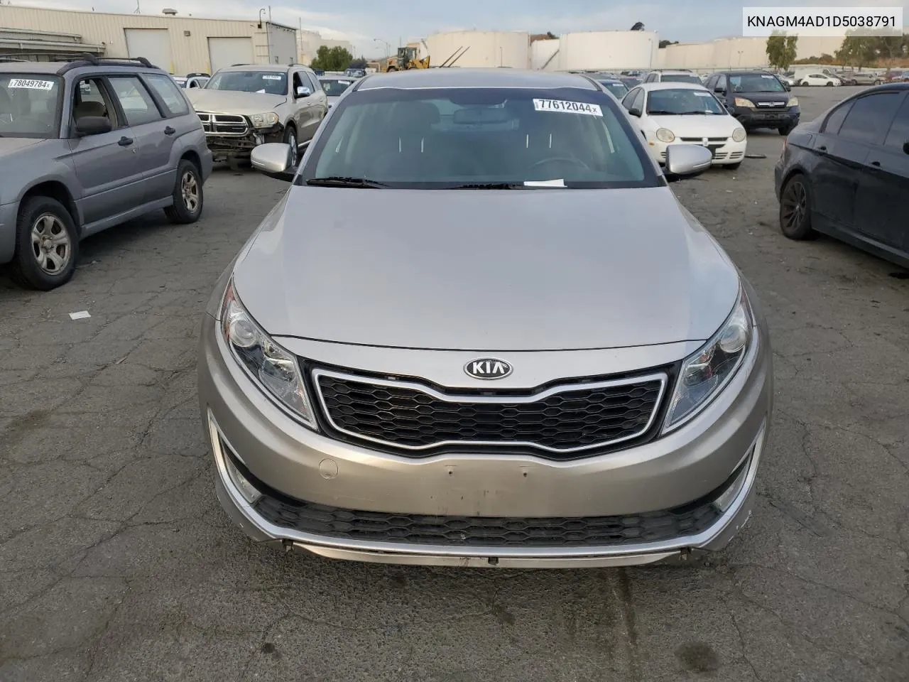 2013 Kia Optima Hybrid VIN: KNAGM4AD1D5038791 Lot: 77612044