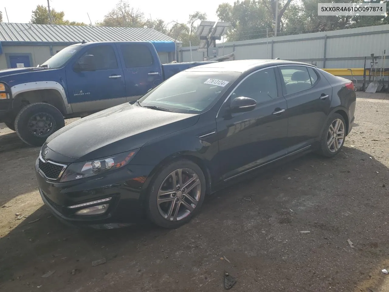 2013 Kia Optima Sx VIN: 5XXGR4A61DG097874 Lot: 77613124