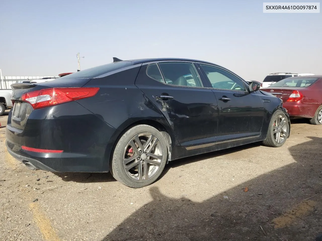 2013 Kia Optima Sx VIN: 5XXGR4A61DG097874 Lot: 77613124