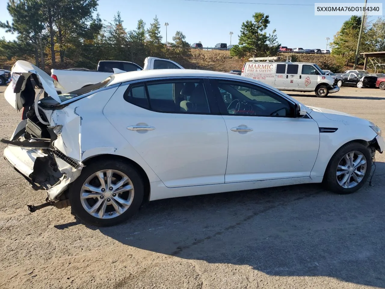 2013 Kia Optima Lx VIN: 5XXGM4A76DG184340 Lot: 77625224