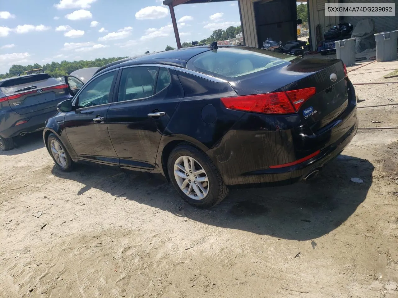 2013 Kia Optima Lx VIN: 5XXGM4A74DG239092 Lot: 77632894