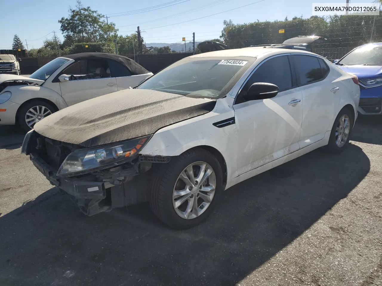 2013 Kia Optima Lx VIN: 5XXGM4A79DG212065 Lot: 77643034