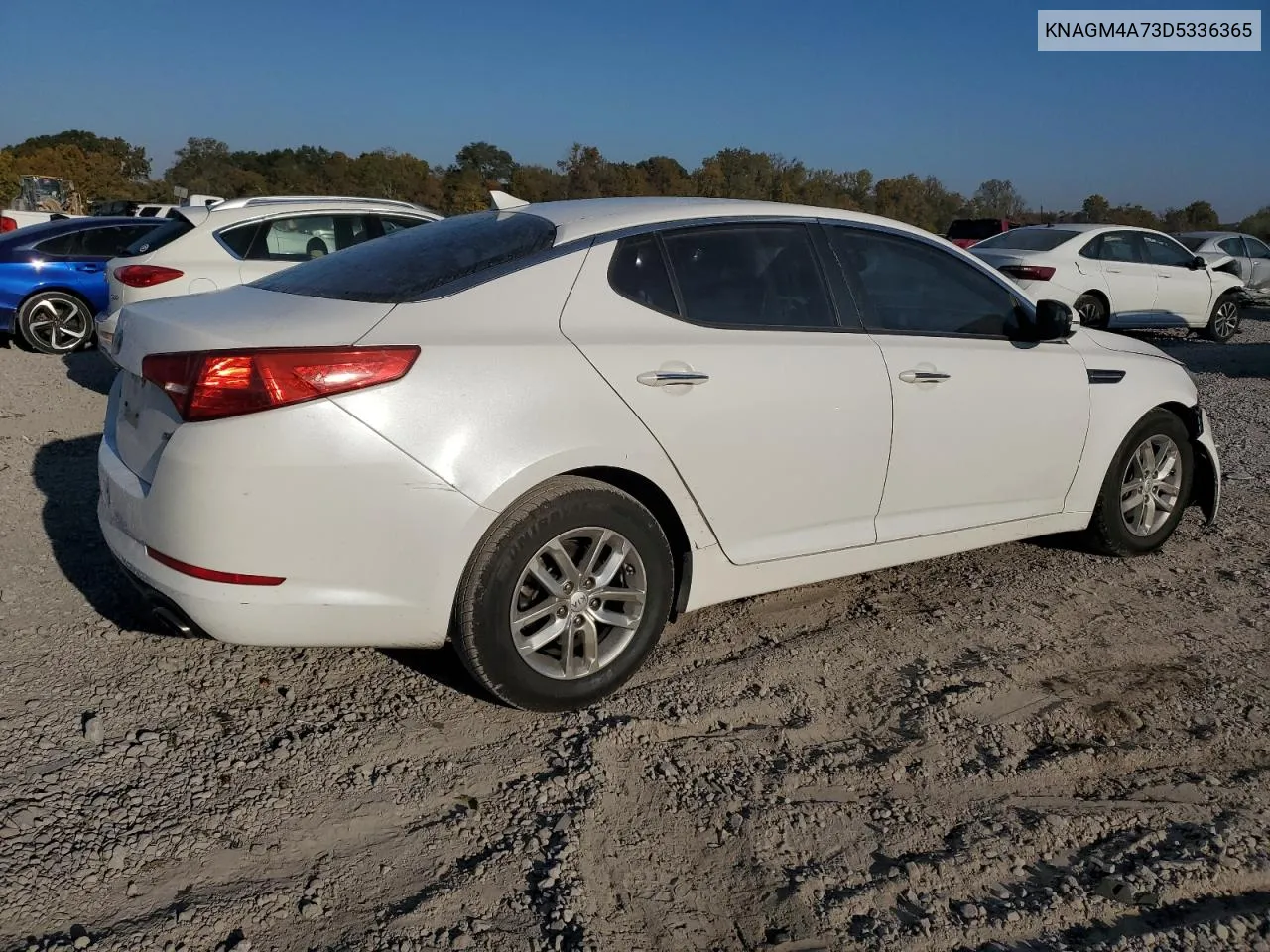 2013 Kia Optima Lx VIN: KNAGM4A73D5336365 Lot: 77783644