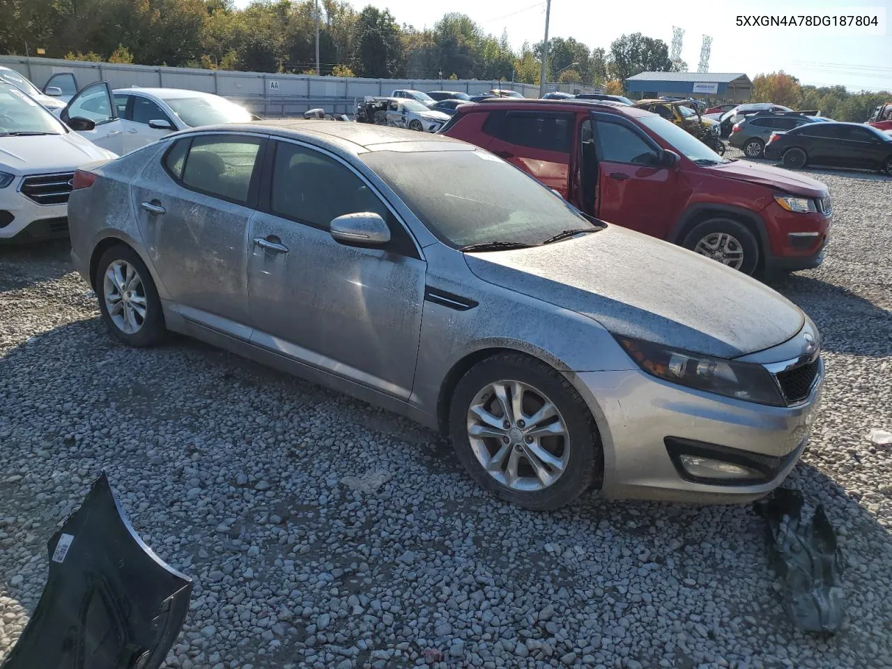 2013 Kia Optima Ex VIN: 5XXGN4A78DG187804 Lot: 77800084