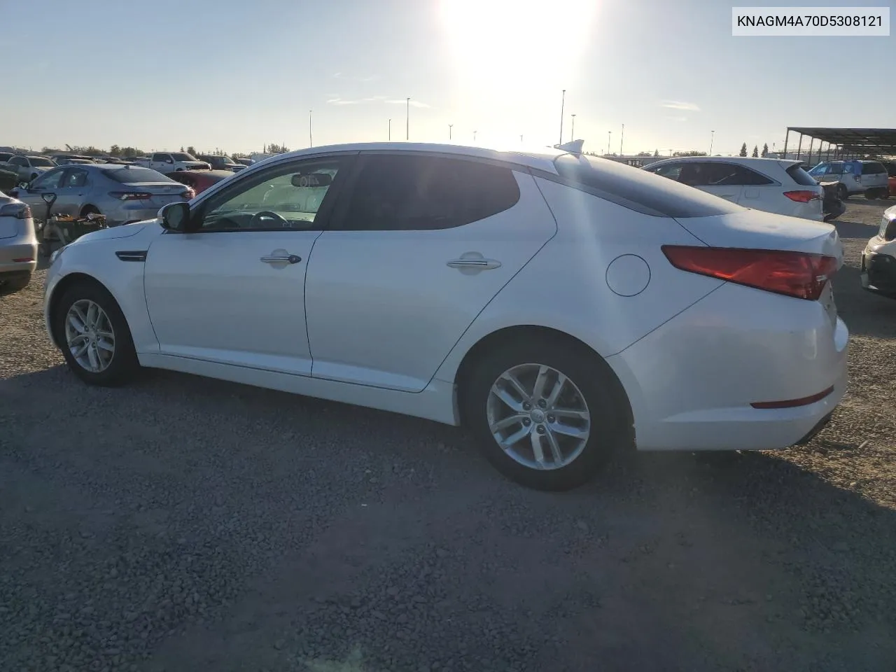 2013 Kia Optima Lx VIN: KNAGM4A70D5308121 Lot: 77800904