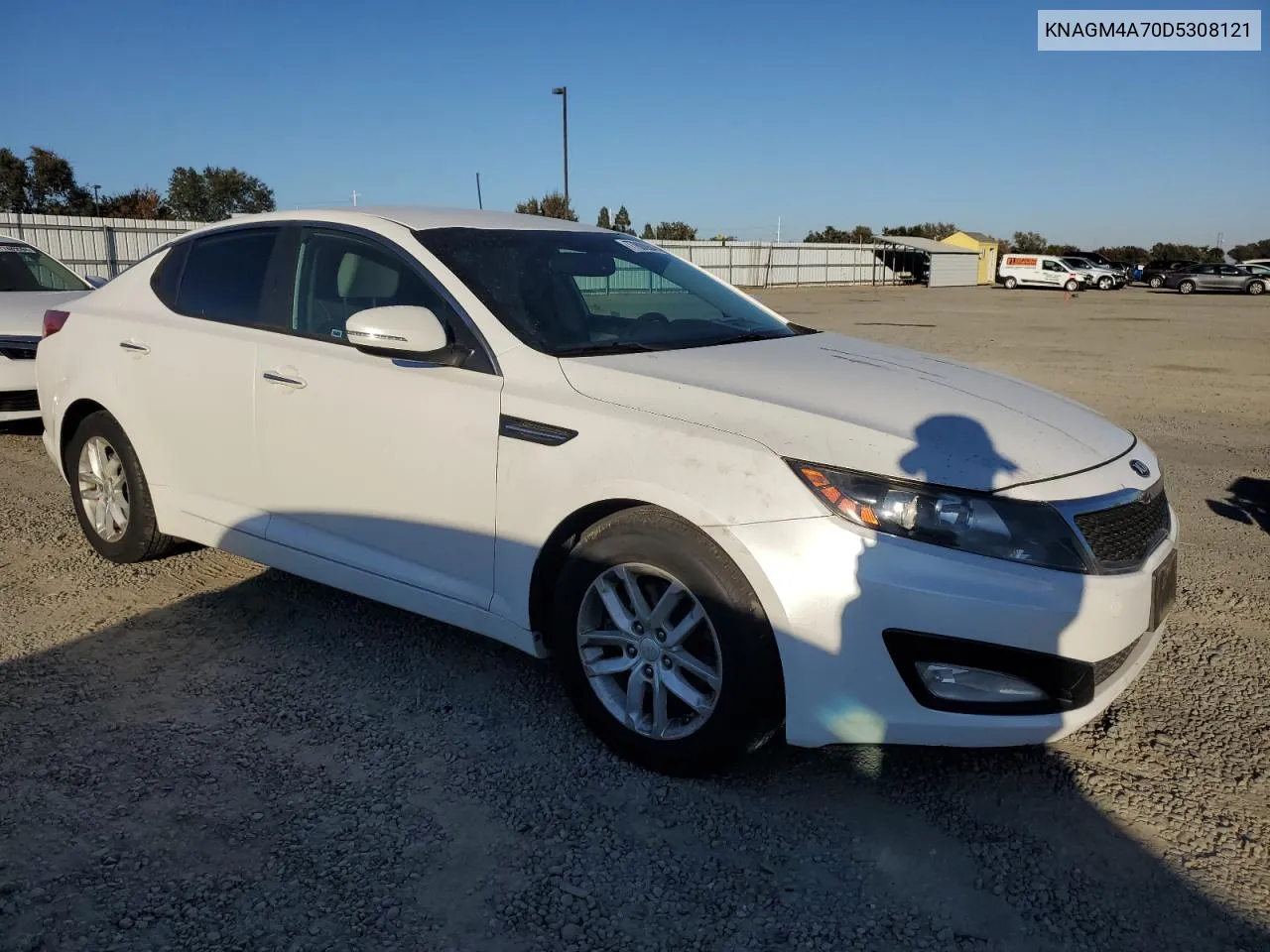 2013 Kia Optima Lx VIN: KNAGM4A70D5308121 Lot: 77800904