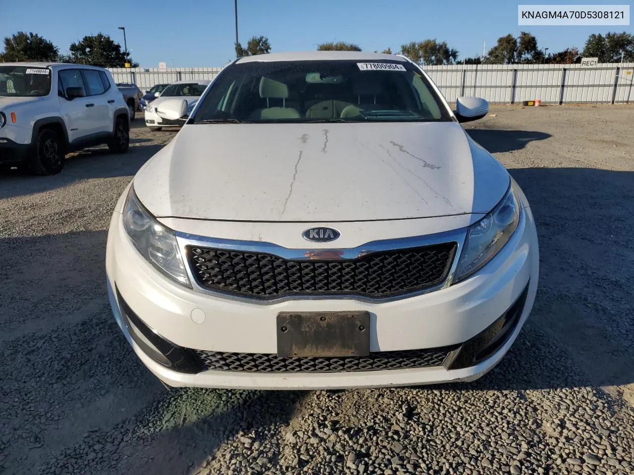 2013 Kia Optima Lx VIN: KNAGM4A70D5308121 Lot: 77800904