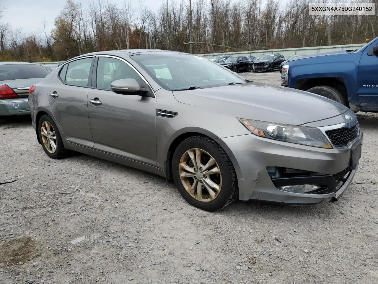 2013 Kia Optima Ex VIN: 5XXGN4A75DG240152 Lot: 77944604