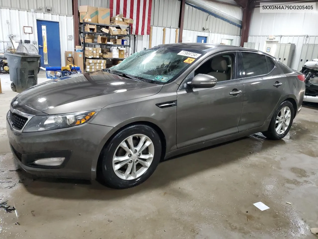 2013 Kia Optima Ex VIN: 5XXGN4A79DG205405 Lot: 77969734