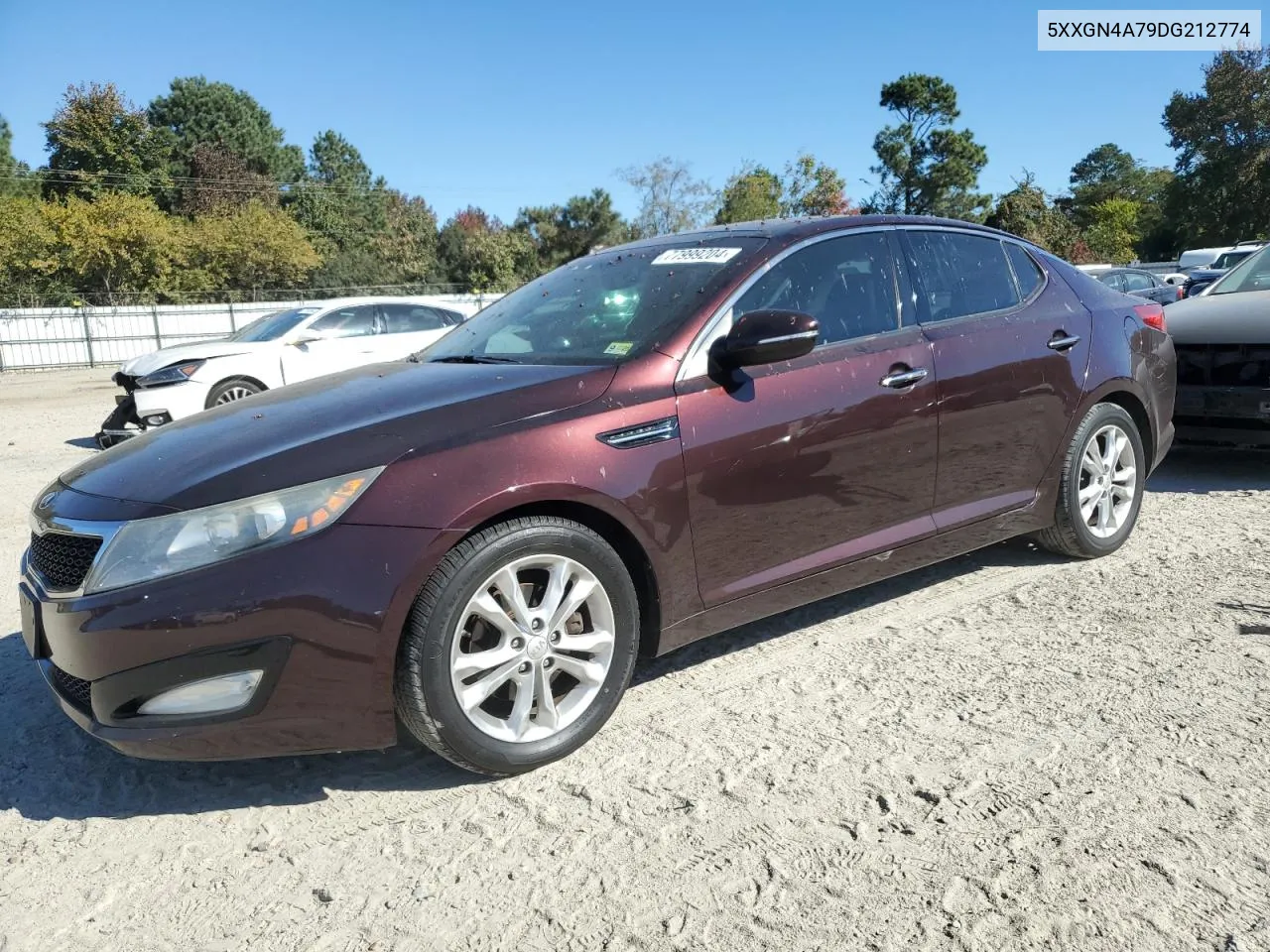 2013 Kia Optima Ex VIN: 5XXGN4A79DG212774 Lot: 77999204