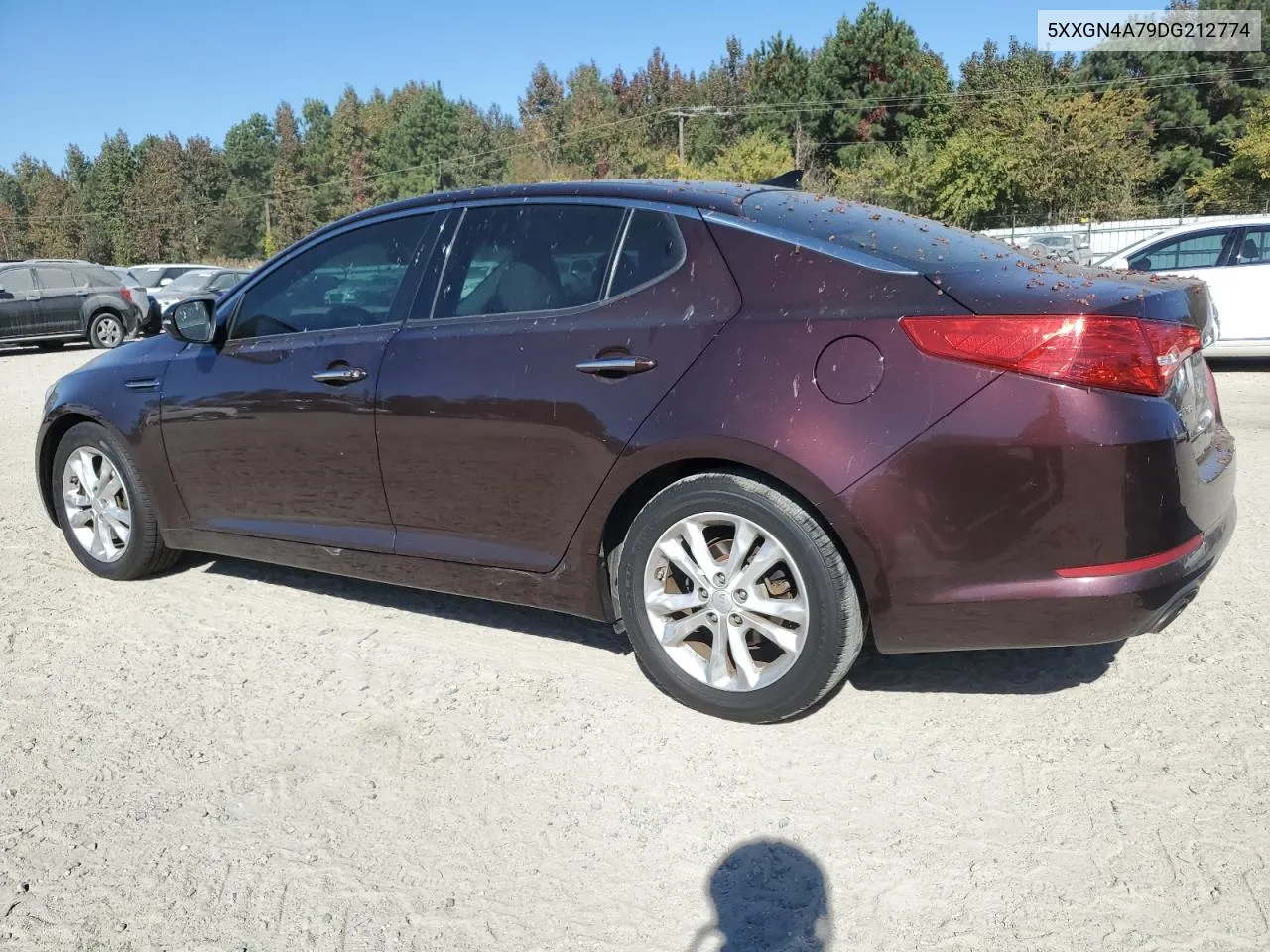 2013 Kia Optima Ex VIN: 5XXGN4A79DG212774 Lot: 77999204