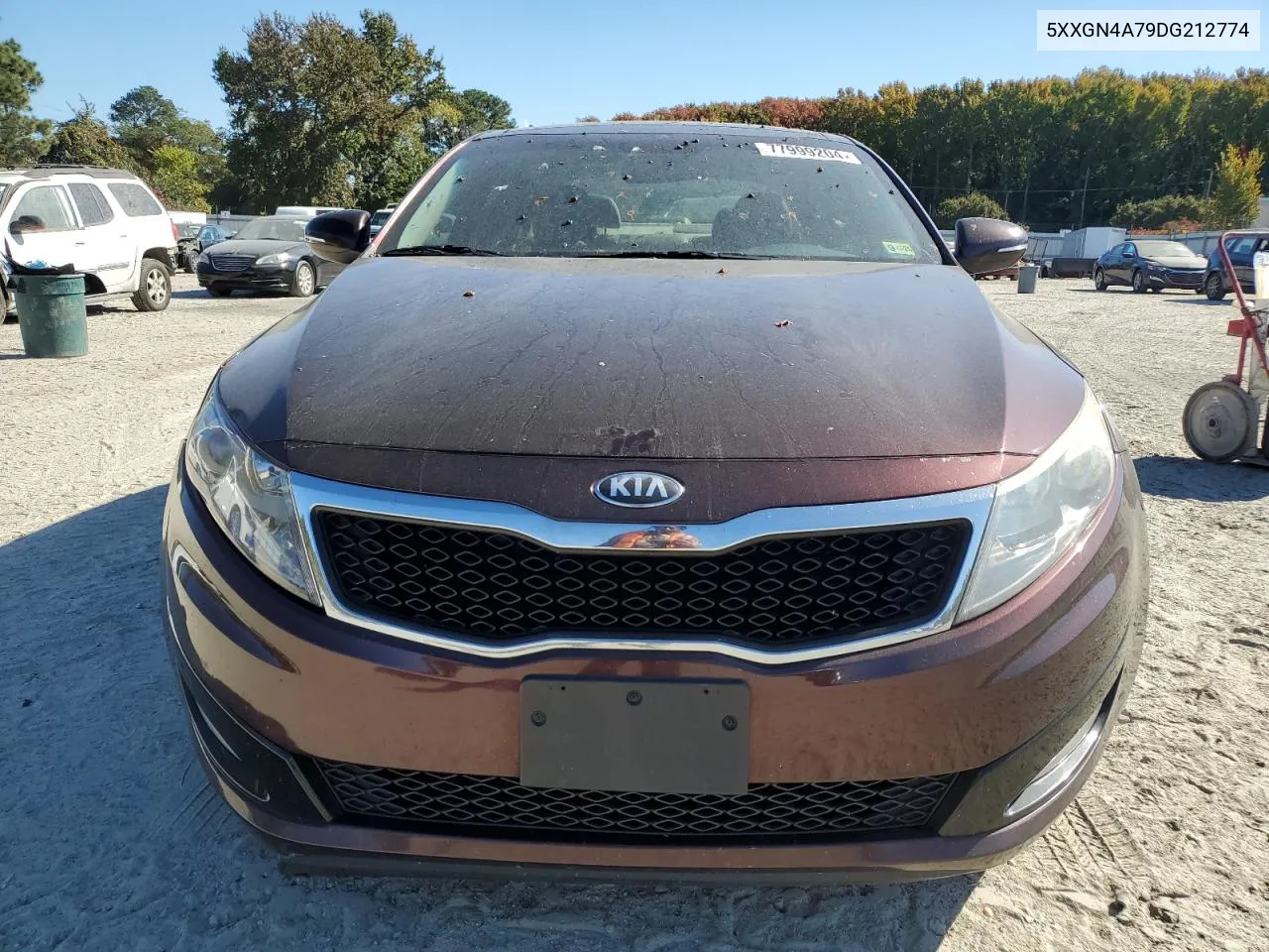 2013 Kia Optima Ex VIN: 5XXGN4A79DG212774 Lot: 77999204