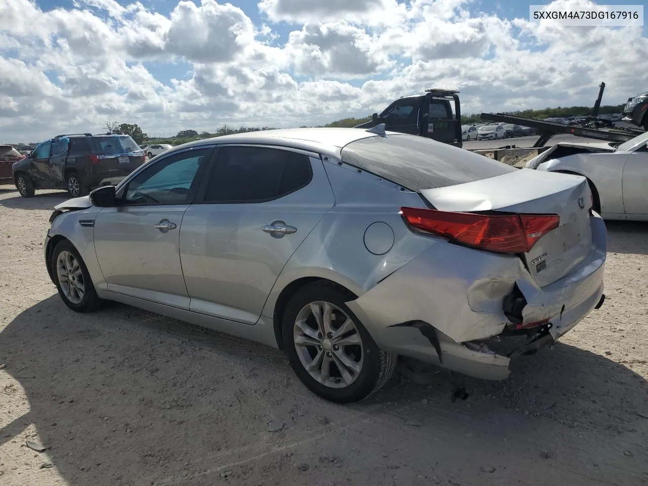 2013 Kia Optima Lx VIN: 5XXGM4A73DG167916 Lot: 78073664