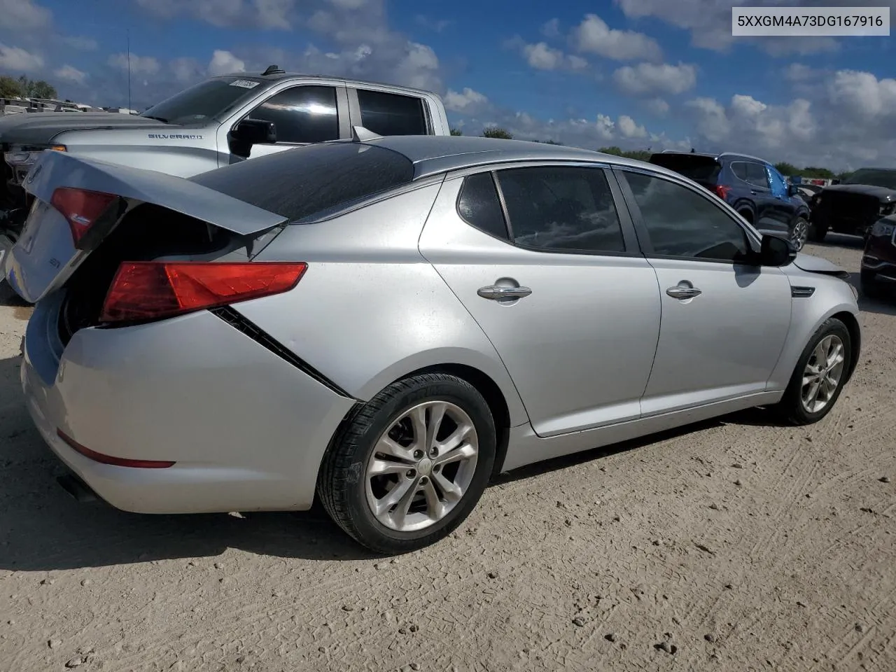 2013 Kia Optima Lx VIN: 5XXGM4A73DG167916 Lot: 78073664