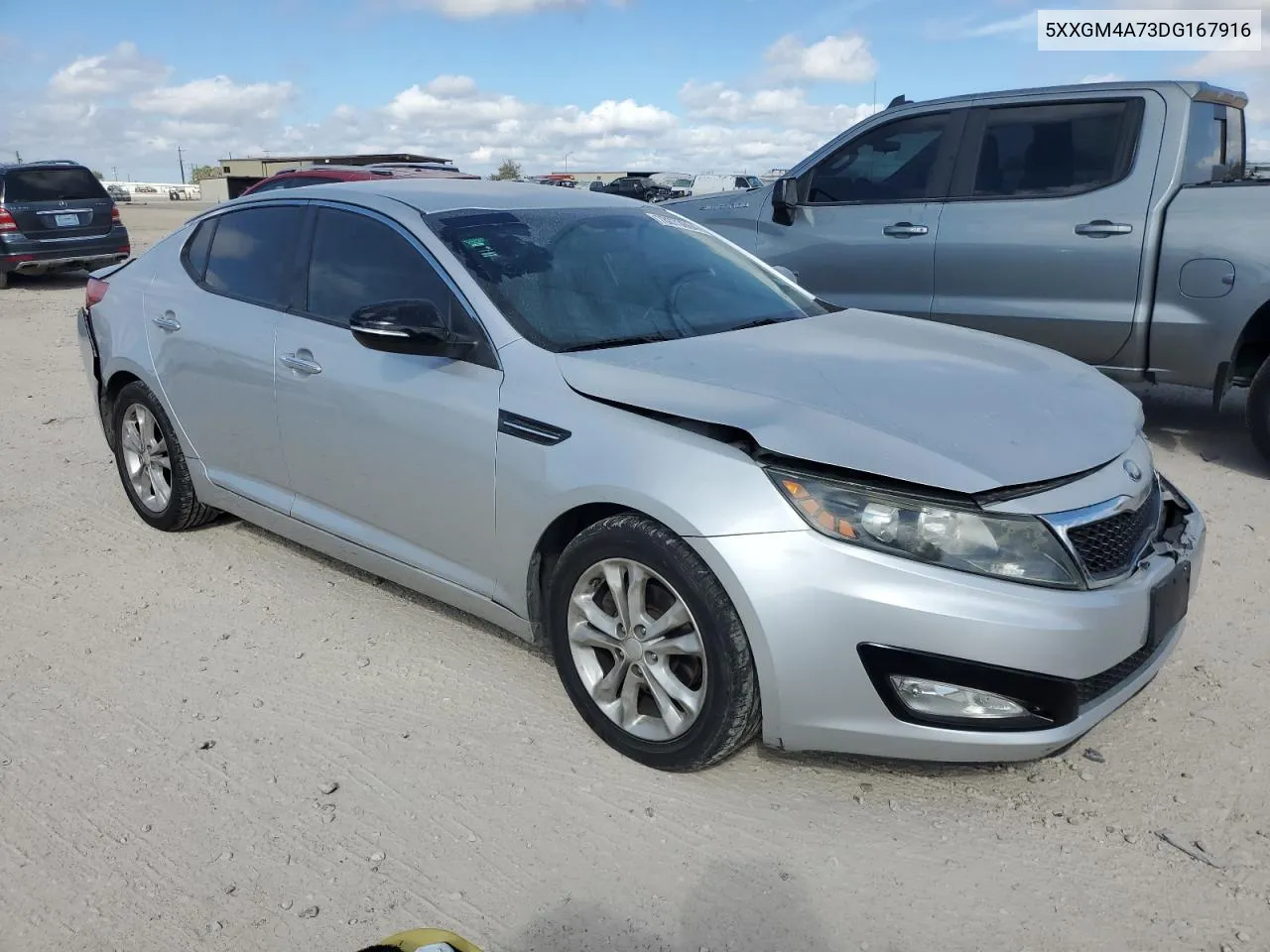 2013 Kia Optima Lx VIN: 5XXGM4A73DG167916 Lot: 78073664